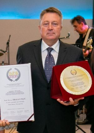 Nagrada i priznanje “Stvaratelji za stoljeća” uručena prof. dr. Draganu Piljiću