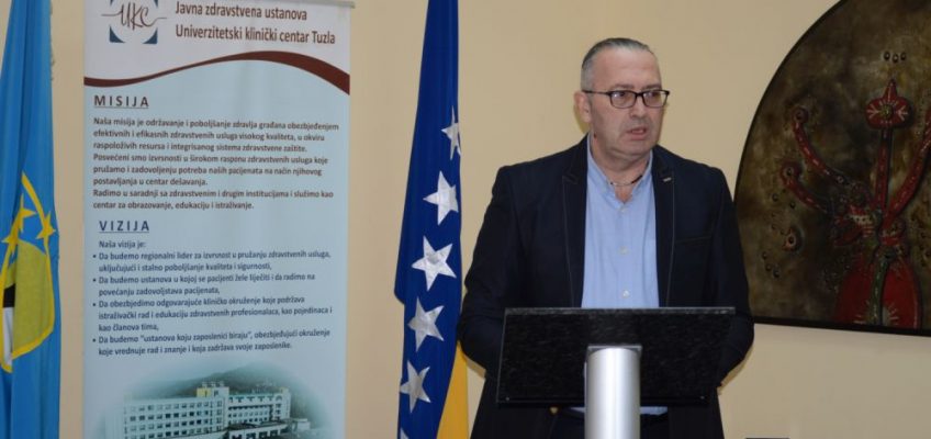 Clinical Center Tuzla holds recognition ceremony for role models in COVID- 19 fight