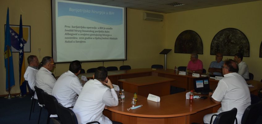 Clinical Center Tuzla in the procedure of acquiring the status of Referral Center for Obesity Treatment in FBiH