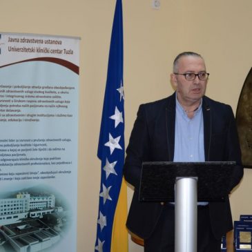 Clinical Center Tuzla holds recognition ceremony for role models in COVID- 19 fight