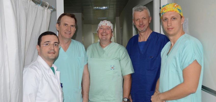 Cohlear implant surgeon from Vienna visits Clinical Center Tuzla