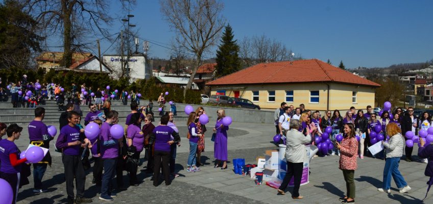 Purple Day  for epilepsy marked in Tuzla