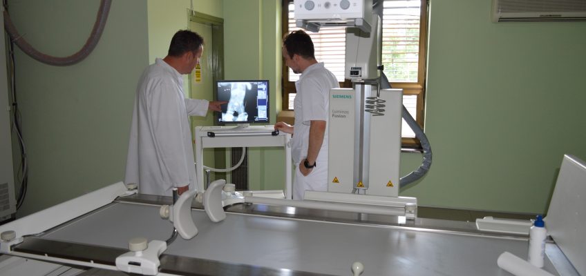 Mikciona cistoureterografija u funkciji na Klinici za radiologiju i nuklearnu medicinu