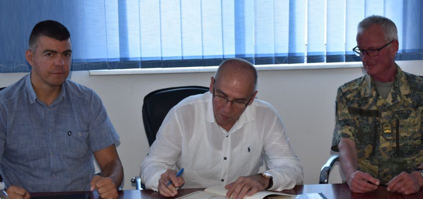 The MoU between Clinical Center Tuzla and EUFOR signed