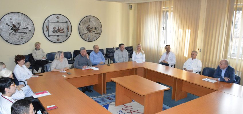 Representatives of the Association of Dialysis and Transplanted Patients in the FBiH visited Clinical Center Tuzla