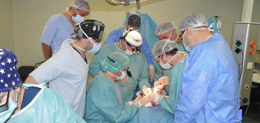 Slovenian specialist in reconstructive surgery in a professional visit to Clinical Center Tuzla