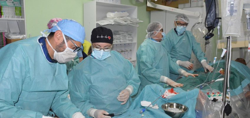 Clinical Center Tuzla’s medical team perform the first percutaneous aortic valve implantation