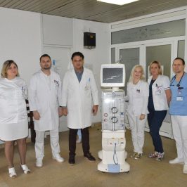 Dialysis machine for the Department for Nephrology, Hemodyalisis and Transplantation