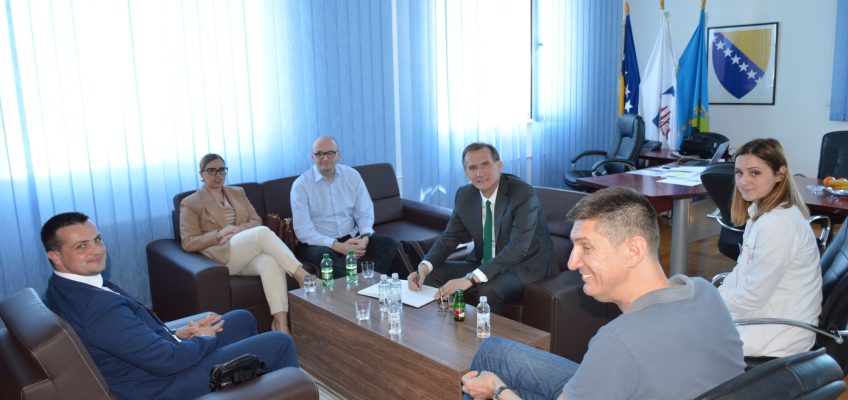 The Director of the State Regulatory Authority for Radiation and Nuclear Safety paid a professional visit to Clinical Center Tuzla